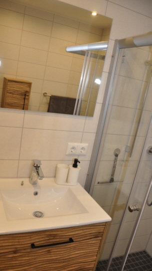 Duschbereich Appartment 9